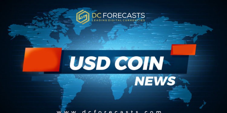 usd coin volume drops chart
