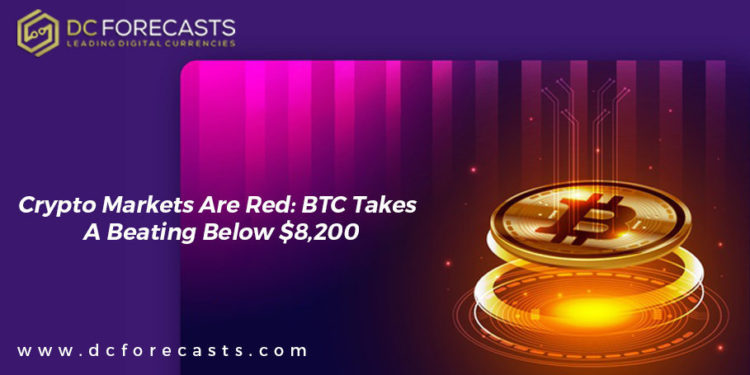 crypto markets are red