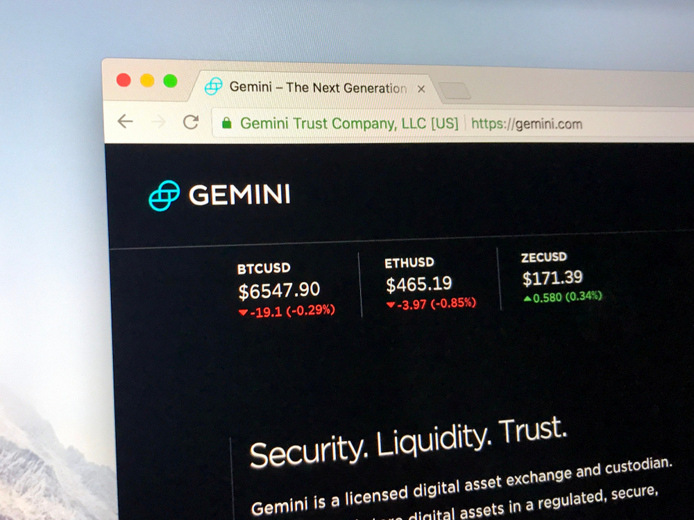 Gemini Crypto Exchange 