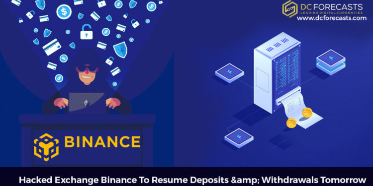 hacked exchange binance