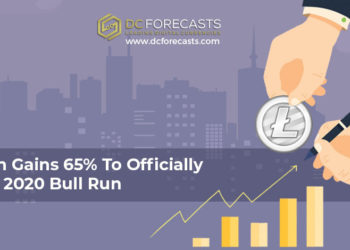 litecoin gains 65%