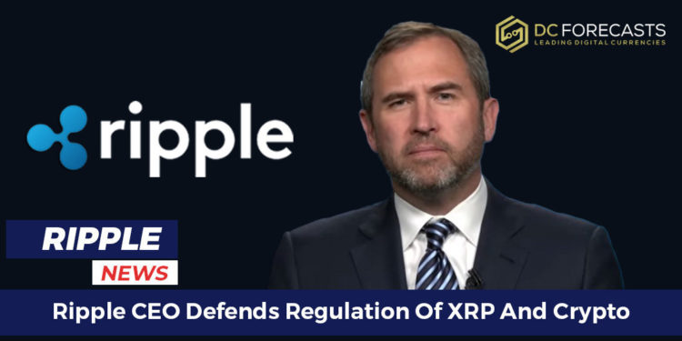 ripple ceo defends