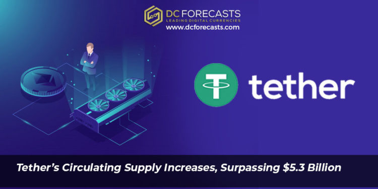 Tether's circulating supply