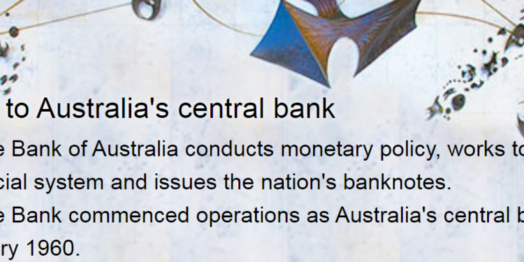 australia reserve bank