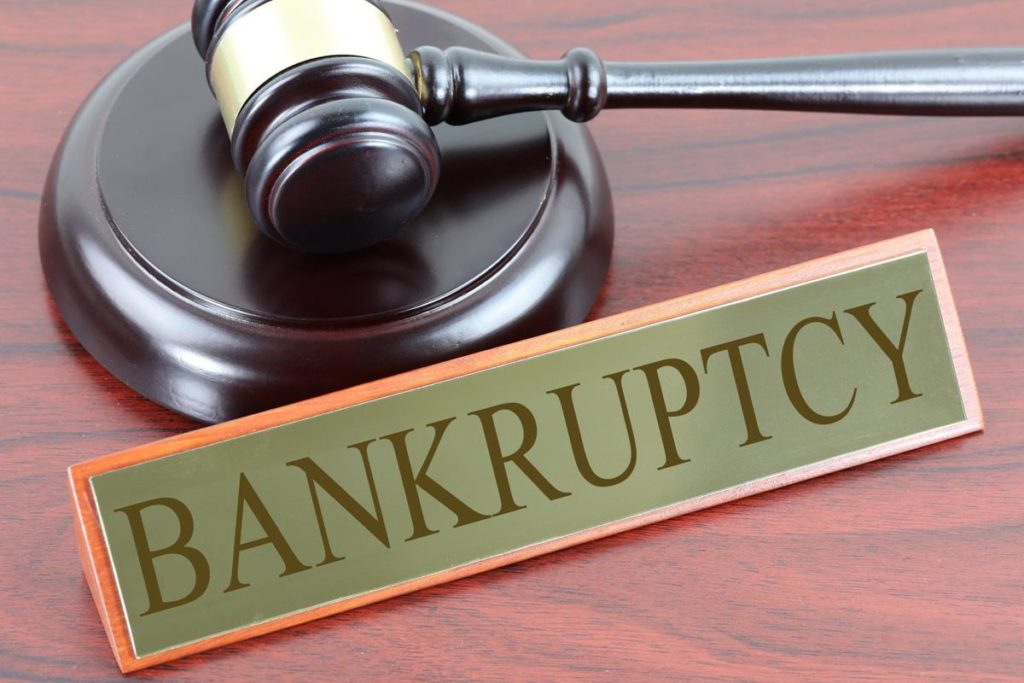 cred filed, bankruptcy, court, funds