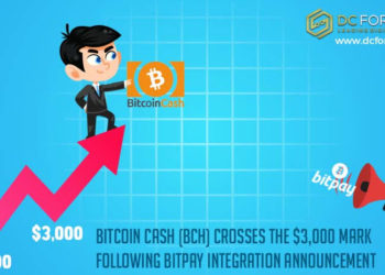 Bitcoin Cash (BCH) Crosses The $3,000 Mark Following BitPay Integration Announcement