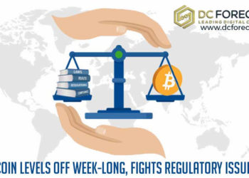 Bitcoin Levels Off Week-Long, Fights Regulatory Issues