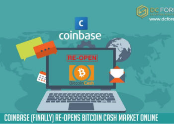 Coinbase (Finally) Re-Opens Bitcoin Cash Market Online