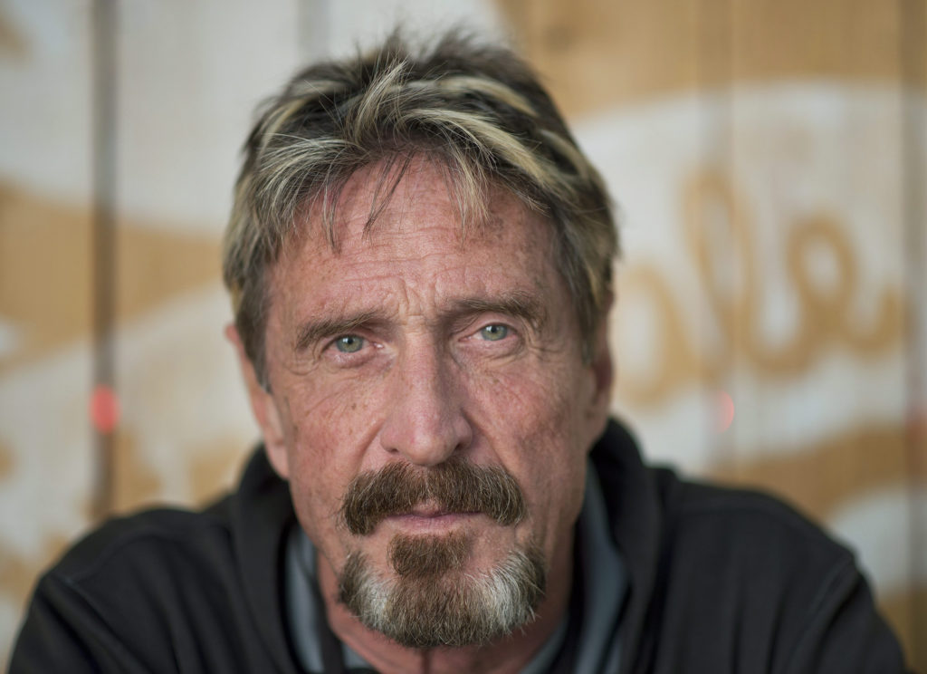 John McAfee's Ghost, exchange