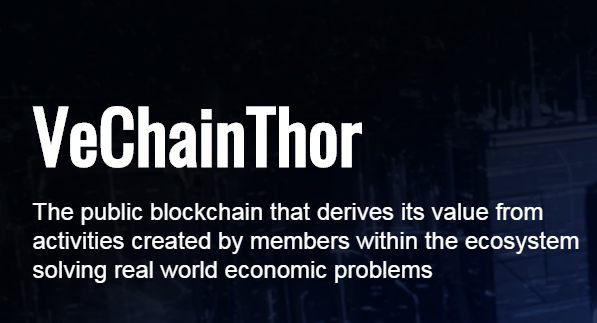 VeChain thor blockchain