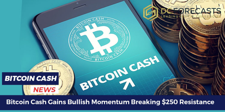 Bitcoin cash gains