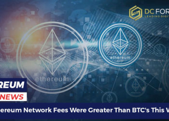 daily ethereum network fees