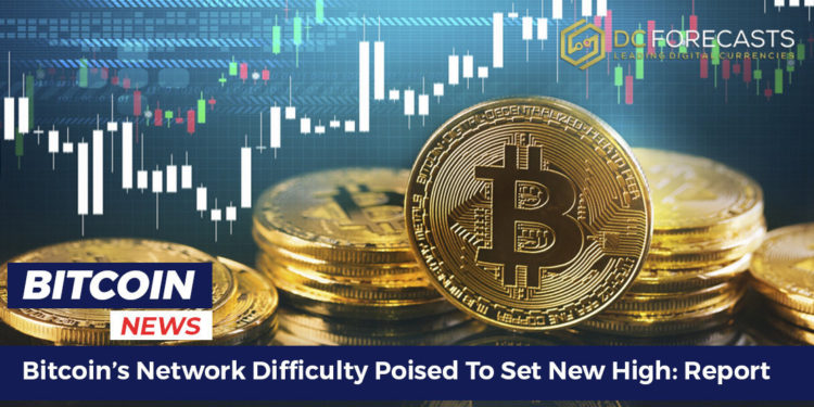 bitcoin's network difficulty