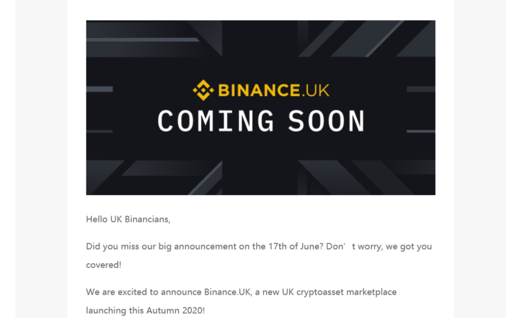 binance confirms autumn 2020 uk launch