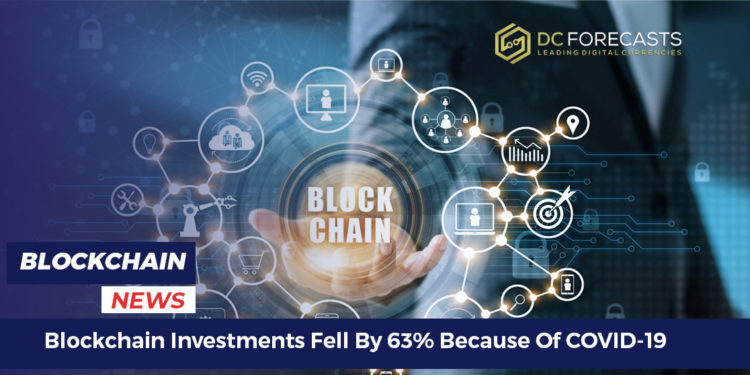 blockchain investments fell