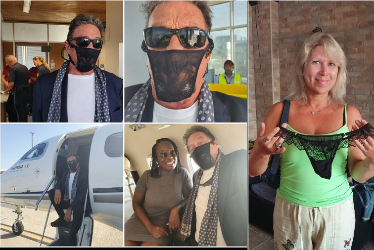 john mcafee got detained, mask, arrested