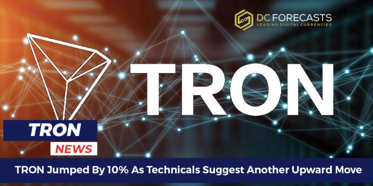 tron jumped by 10%