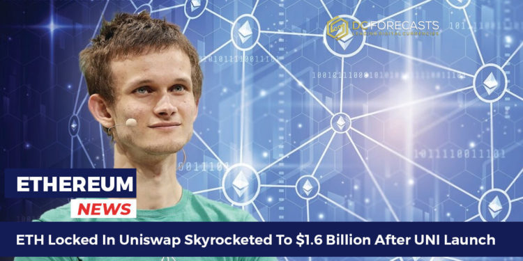 eth locked in uniswap