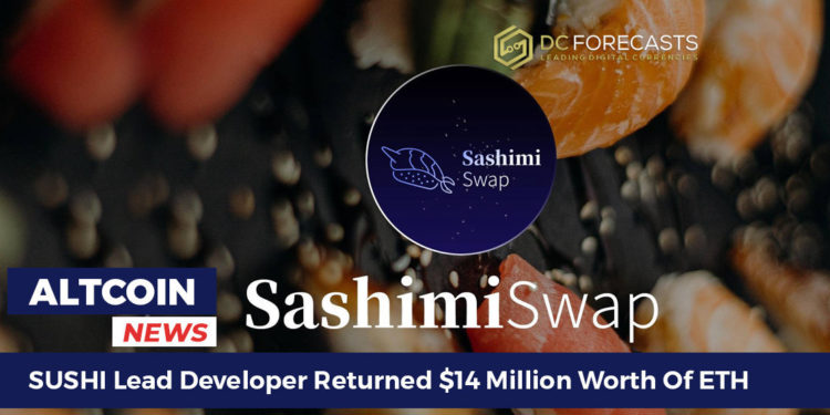 sushi lead developer returned