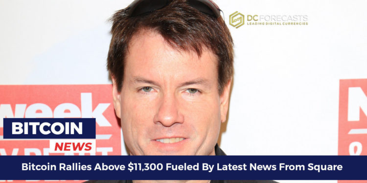 bitcoin rallies above