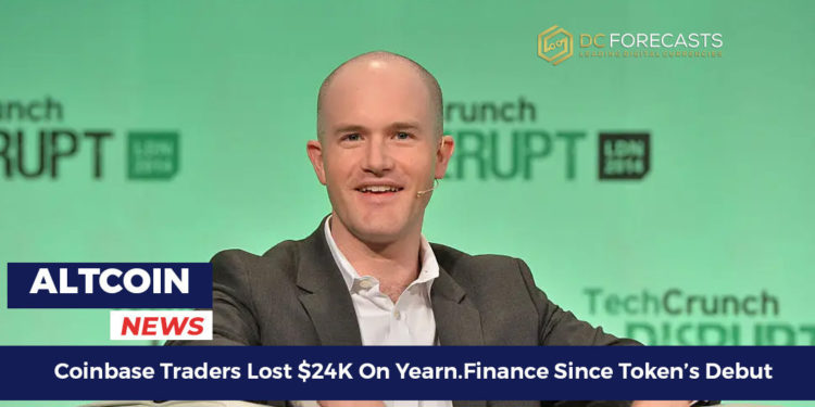 coinbase traders lost