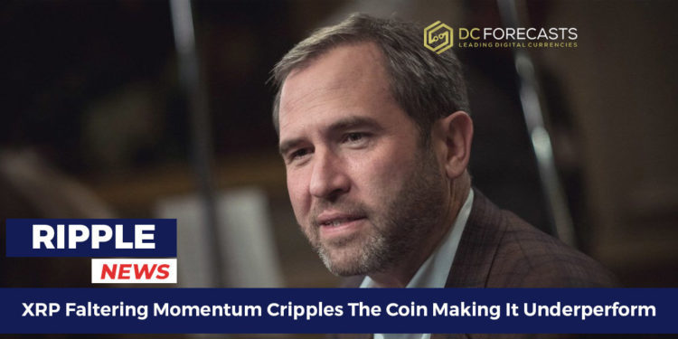 XRP faltering momentum