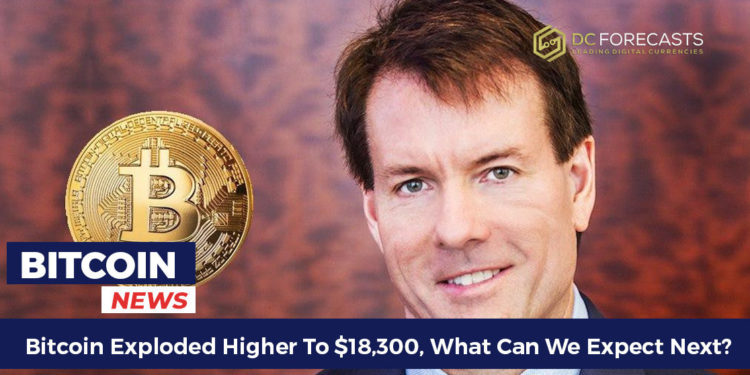 bitcoin exploded higher