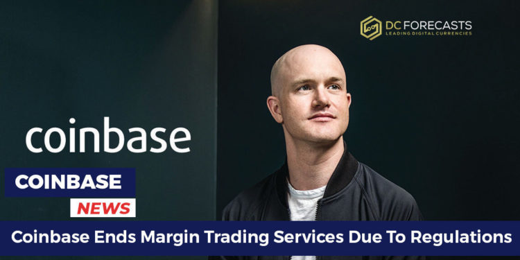 coinbase ends margin