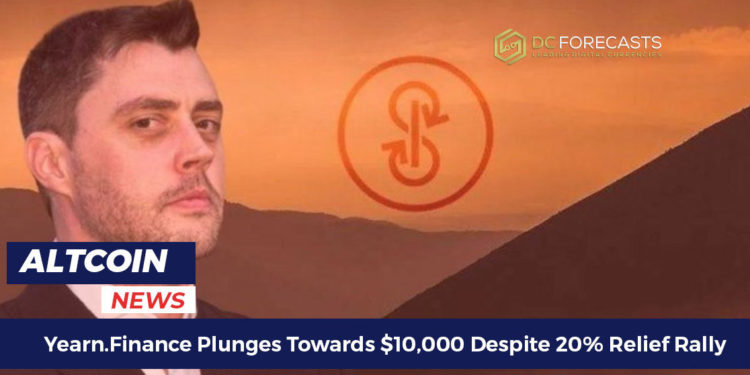 yearn.finance plunges