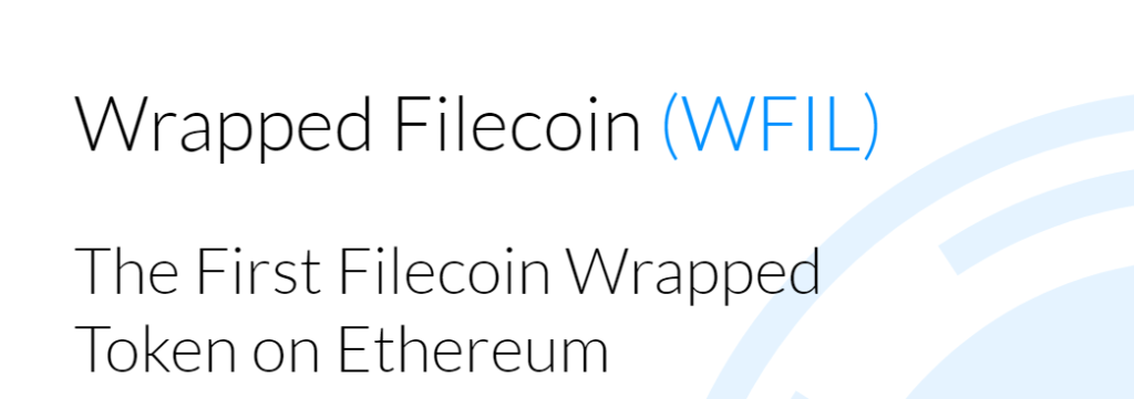 wrapped filecoin
