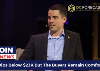 bitcoin dips below $23K