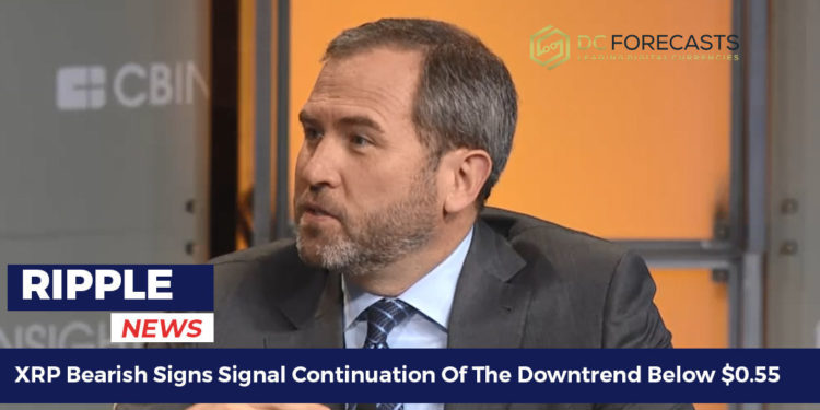 XRP bearish signs signal