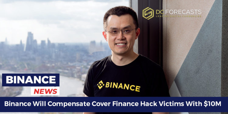 binance will compensate