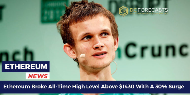 ethereum broke all-time