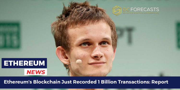 ethereum's blockchain just