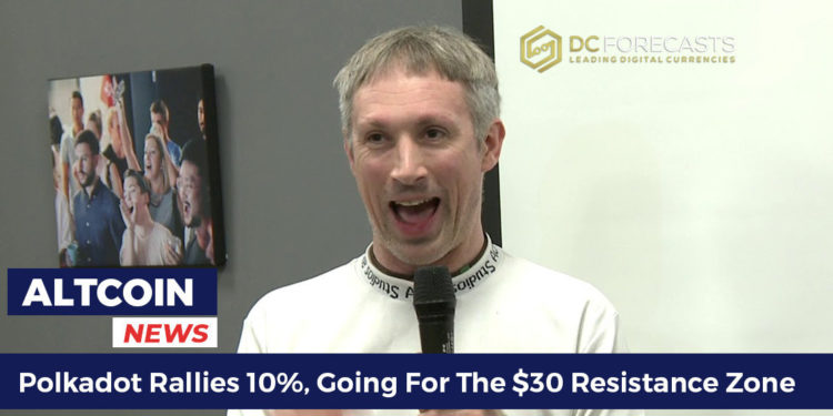 polkadot rallies 10%