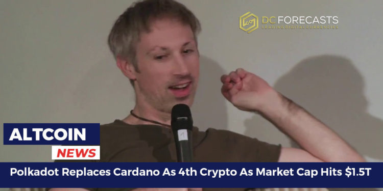 polkadot replaces cardano