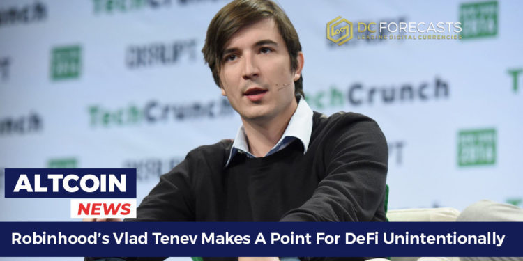 robinhood's vlad tenev
