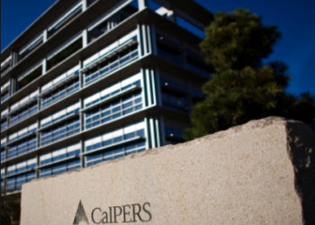 california's pension fund, riot, calpers, blockchain