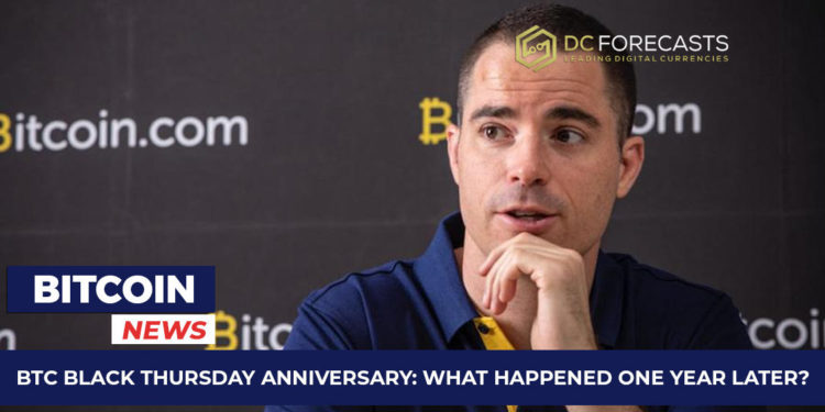 BTC black thursday anniversary
