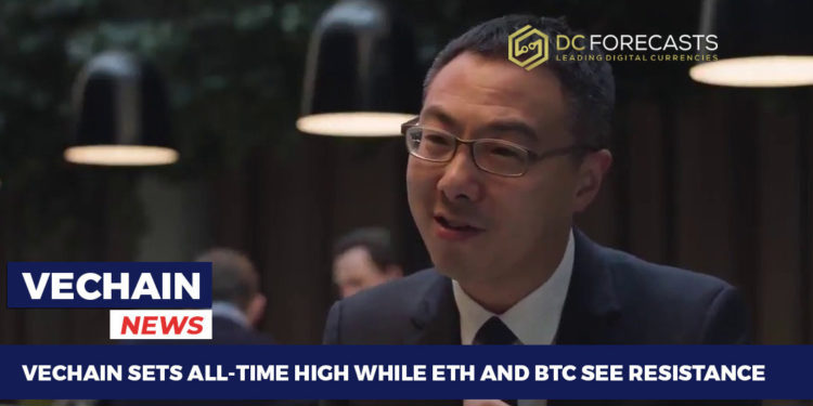 vechain sets all-time high