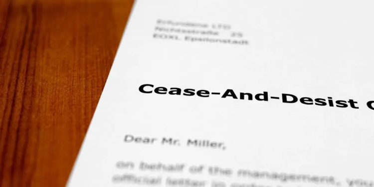 BitClout Was Hit, cease, letter,