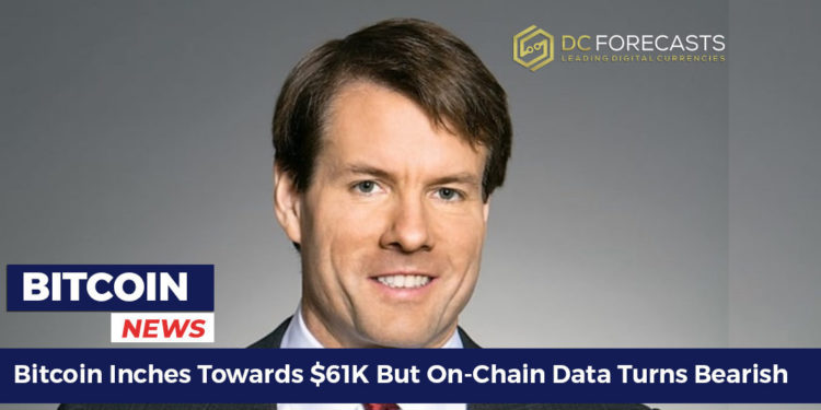 Bitcoin inches towards