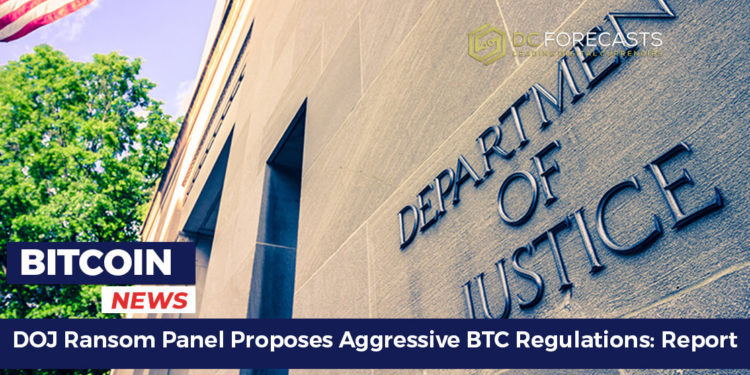 DOJ ransom panel