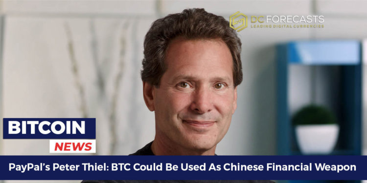 paypal's peter thiel