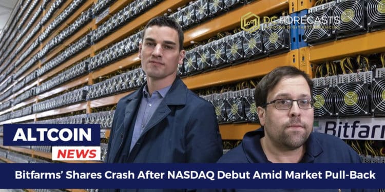 Bitfarms’ Shares Crash