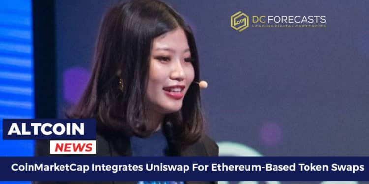 CoinMarketCap Integrates