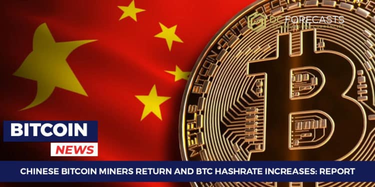 Chinese Bitcoin Miners Return