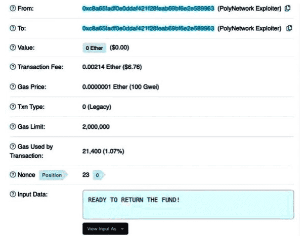 polynetwork hacker