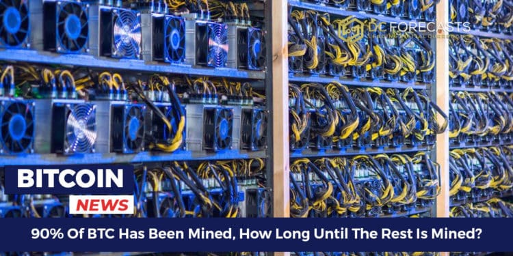 90% Of BTC Has Been Mined
